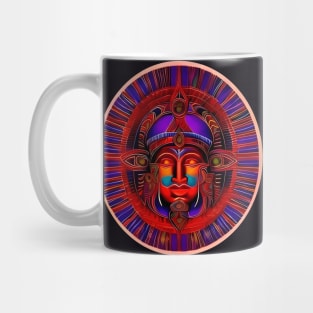 New World Gods (30) - Mesoamerican Inspired Psychedelic Art Mug